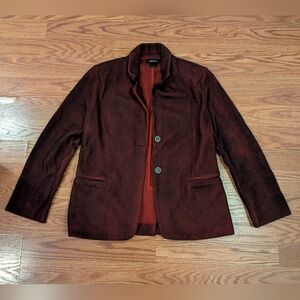 Avant Toi hand painted cashmere blazer sz M